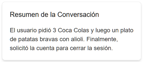 Conversation Summary Feature