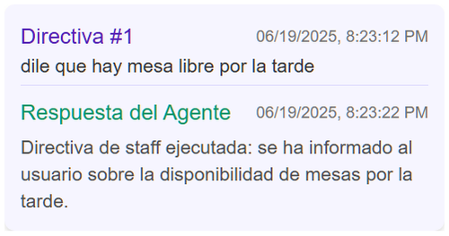 Staff Directive Feature